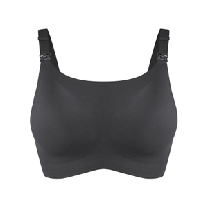 Custom Women Comfortable Breastfeeding Bra High Stretch Nursing Bras Quick Dry Front Open Maternity Nursing Bra