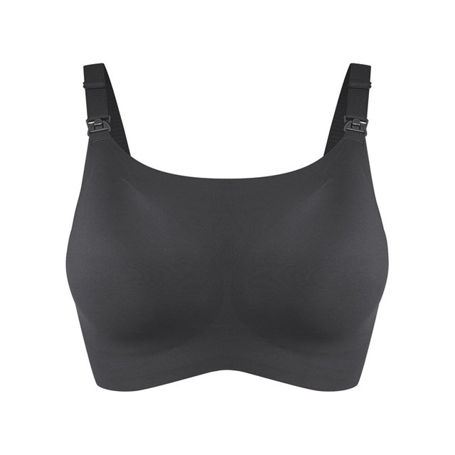 Custom Women Comfortable Breastfeeding Bra High Stretch Nursing Bras Quick Dry Front Open Maternity Nursing Bra