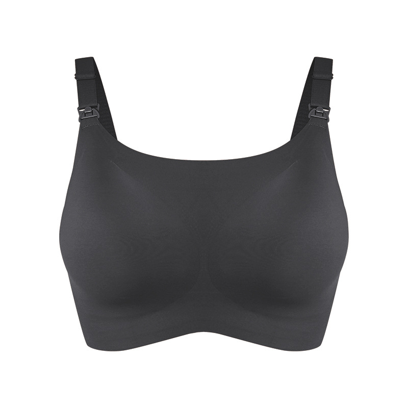 Custom Women Comfortable Breastfeeding Bra High Stretch Nursing Bras Quick Dry Front Open Maternity Nursing Bra