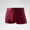 Men's Mid-Rise Boxer Underwear Custom Polyester Fiber Breathable Plain Boxers with Print Pattern