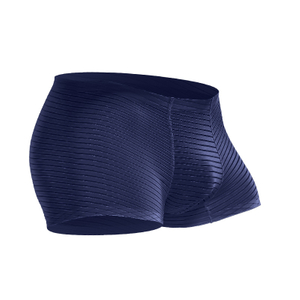 Mid-Rise Classic Boxer Briefs for Men Comfortable Nylon Spandex Silk Plus Size Breathable Print Pattern