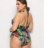 Summer Women One-Piece Swimsuit Bandage Crotchless Swimwear One Piece Swimsuit