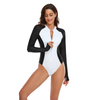 Women Surfing Long Sleeve Beach Summer Water Sports Swimsuit Quick Dry Rash Guard