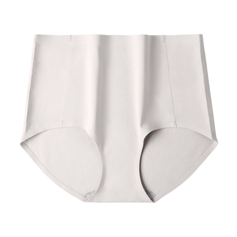 Mid-Waist Version Seamless Panties 80 Count Pure Cotton Breathable Plus Size Traceless Underwear for Women