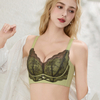 Exquisite Floral Lace Seamless Lady Underwear Soft Comfortable Breathable Sexy Padded Bras for Women