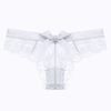 Women's Sexy Bow Thong Panties Mature Women Sexy Lace Lingerie Underwear Women Transparent Sexy G-String