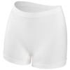 Women's Plus Size Nylon Thongs Sports Knitted Stretch Seamless Safety Panties Inner Shorts with Logo on Waist Can Be Worn Girls
