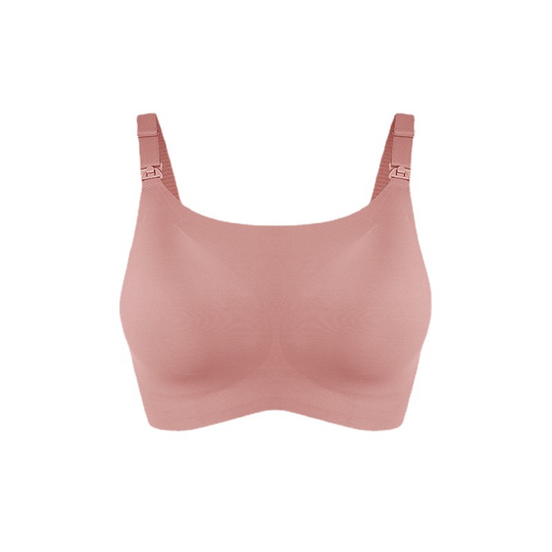 Custom Women Comfortable Breastfeeding Bra High Stretch Nursing Bras Quick Dry Front Open Maternity Nursing Bra