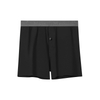 Men's Bamboo Fiber Boxer Underwear Solid Color Mid-Waist Pajama Pants Large Size Arrot Briefs