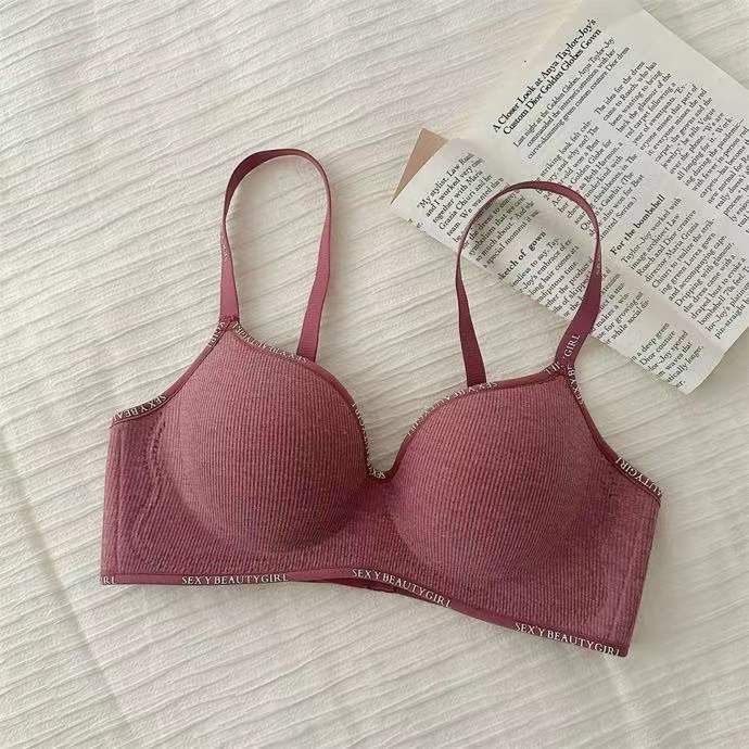 Thickened Push-up Women's Underwear Comfortable Non-Steel Ring Soft Support Anti-Sagging No Trace Bra