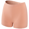 Women's Plus Size Nylon Thongs Sports Knitted Stretch Seamless Safety Panties Inner Shorts with Logo on Waist Can Be Worn Girls