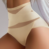 Custom Logo High Waist Seamless Panties Sexy Women Slimming Butt Lifter Comfortable Tummy Control Thong Underwear