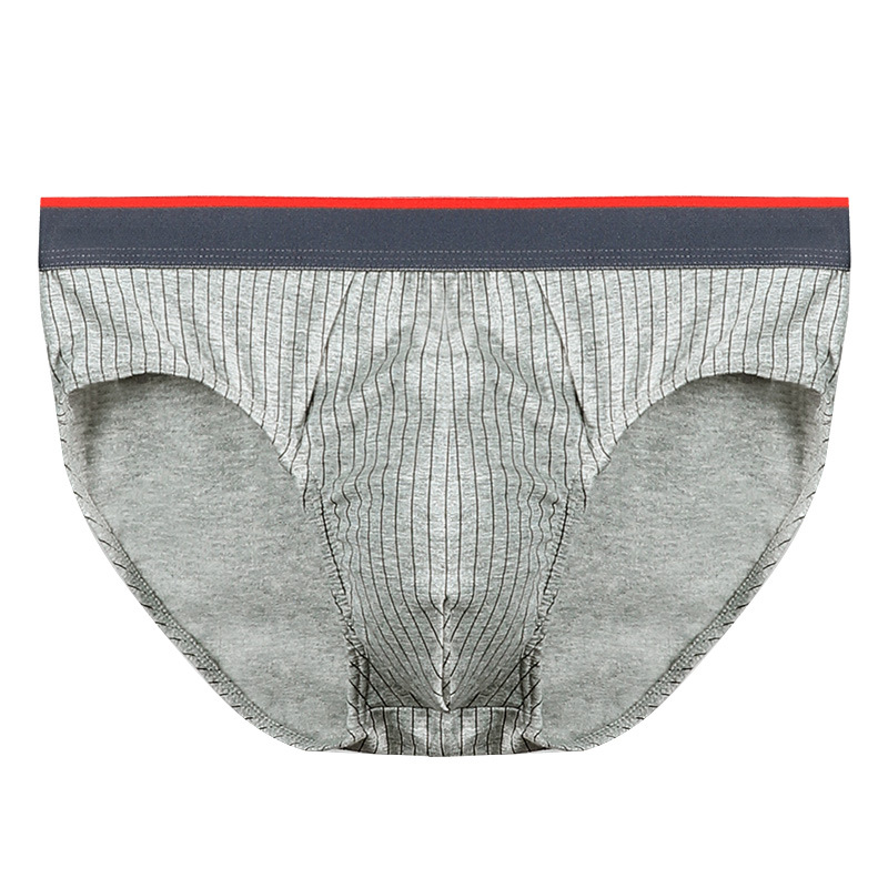 Men's Best Cotton Seamless Mid-Rise Briefs Sexy Knitted Underpants Breathable Sustainable Features