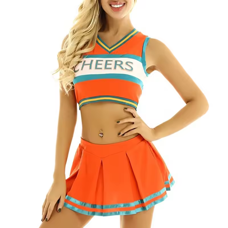Customized Cheer Leading Dance Uniform 2023 Girls Cheerleader Uniforms