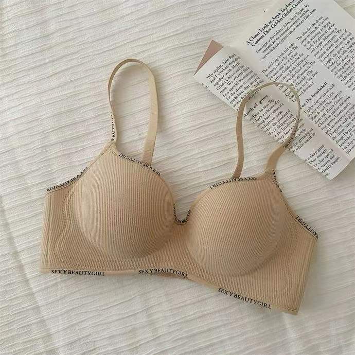 Thickened Push-up Women's Underwear Comfortable Non-Steel Ring Soft Support Anti-Sagging No Trace Bra