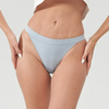 Woman's XL Brazilian Thong Bikini Solid Pattern Custom Fancy Low-Rise Underwear Wholesale Sexy Lingerie Bikini