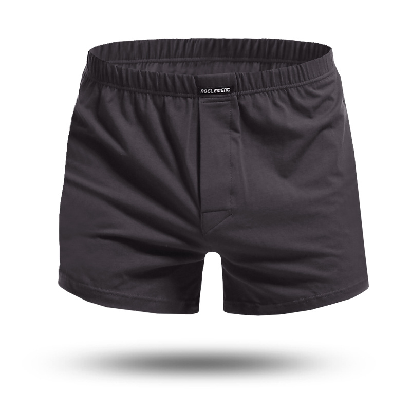 Mens Boxer Shorts Soft Knit Comfortable Breathable Cotton Boys Men Underwear Boxers 