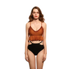 Recycled Fabric Swimwear Ladies Sexy Two Piece Bikini Suit Women's Fashion Swimsuit