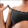 Women Sexy French Lace Bra With Adjustable Buckle Max-stretch Bralette Casual Wear Bra Wire Free Outdoor Essential Bra