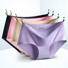 eamless Ice - Silk Women's Underwear Thin Style for Summer With Crotch Breathable Sexy and Young