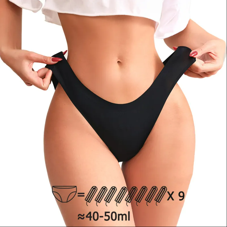  Mid-rise Sexy Silk Briefs for Women Big Size Mid-Waist Seamless Hipster Underpants Solid Satin Female Lingerie