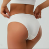  Cotton Seamless Underwear Ladies Low Rise Hipster Bikini Invisible Brief No-Show Women's Panties