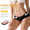 Plus Size Lace Women 4 Layers Leak Proof Safety Menstrual Underwear Comfortable for Women Period Panties