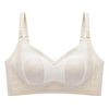 Casual Seamless Full Coverage Plus Size One-Piece Anti Sagging Ice Silk Adjustment Bra for Women