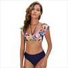 Custom Swimsuit Bright Print Bikini Swimsuit Bikini Set Cover Up Swimsuit
