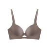 Women's Summer Stylish Seamless Everyday Knitted Bra and Panties Wire-Free Support Breathable Underwear