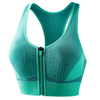 High-Quality Women's Shockproof Sports Underwear Back Running Bra Seamless Front Zipper Bra