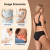 High Waist Organic Cotton Heavy Flow Reusable Culotte Menstrual Underwear Leakproof Period Panties
