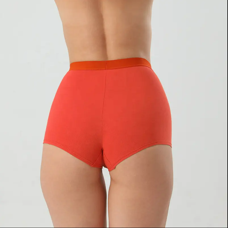 Lady Cotton Big Size Boxer Shorts Underwear Hight Waist Comfortable Briefs Sexy Girls Boyshorts Panties