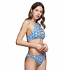 Women Halter Sexy Bikini Swimsuit Two-Piece Swimsuit Crossover Swimsuit