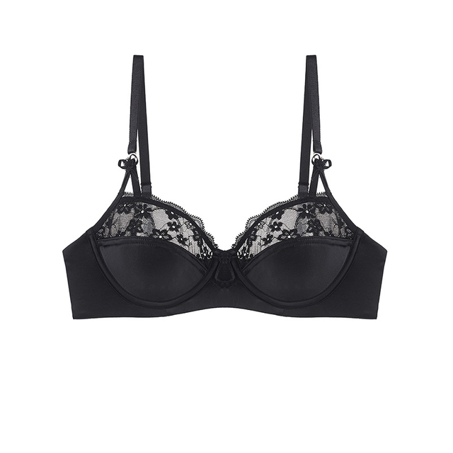 Smooth Lace Edge Hot Item for Big Chest Show Soft Steel Rim Bra Bikini New Collection