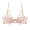 Lace Bow Sexy Bra Set & Briefs Pure Lace for Big & Small Chest Comfortable Gathering for Small Chest