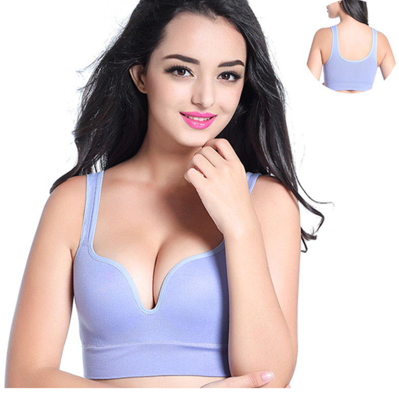 High Impact Support Logo Custom Fixed Bra Paddings Seamless Shockproof Yoga Fitness Sports Bra for Women