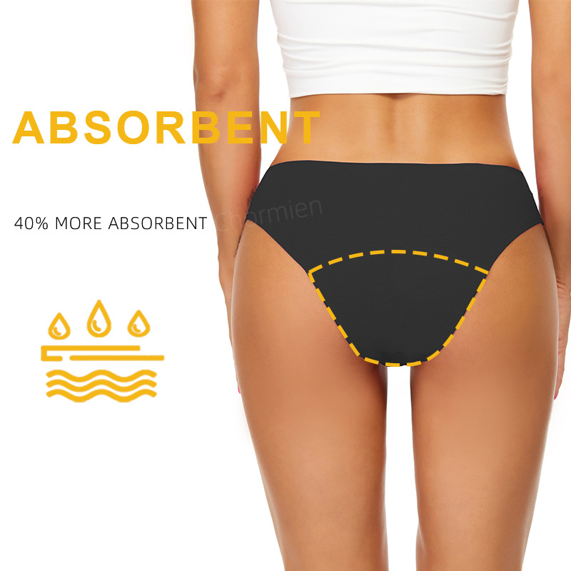 Menstrual Underwear Period Panties Heavy Flow Menstrual Culotte Menstruelle En Cotton 
