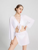 Swimsuits for Women with Cover Up Sexy Halter Bikini Sets Three Piece Bathing Suits