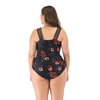 Plus Size Women One Piece Swimwear & Beachwear Underwire Push Up Bathing Suit