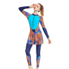 Floral Beach Surf Clothes Islamic Swimwear For Women Printing Muslim Swimwear Wear