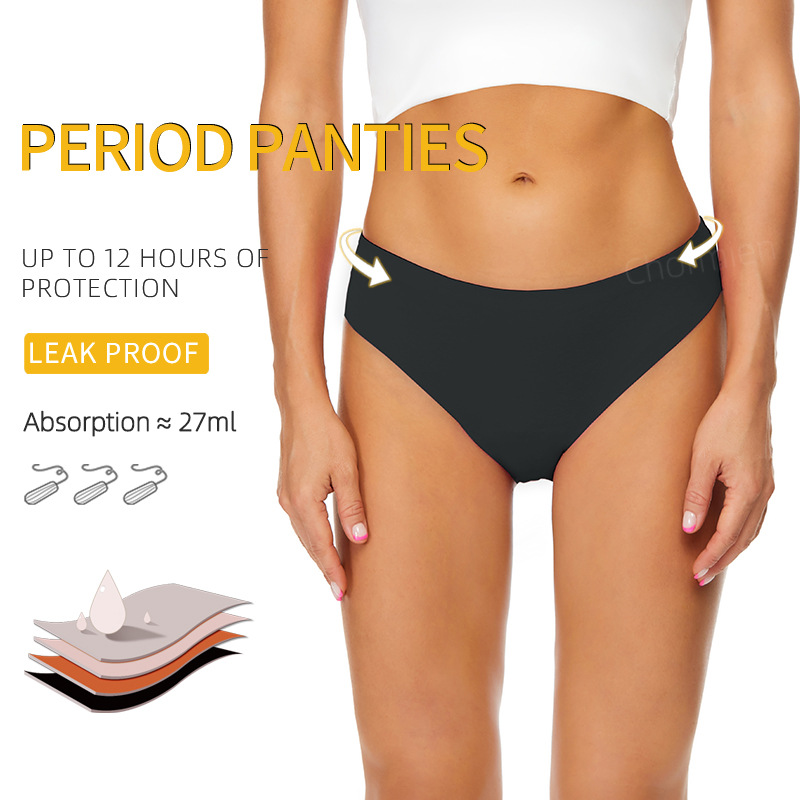 Menstrual Underwear Period Panties Heavy Flow Menstrual Culotte Menstruelle En Cotton 