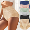 Women's High Waist Plus Size Cotton Underwear European American Style Abdominal Hip Shaping Thin
