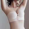 Seamless Wireless Front Closure Thick Cup Bra Push up Comfort Invisible Wirefree Off Shoulder Outfit Strapless Bra