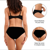 High Waist Anti-UV Protected Period Underwear Waterproof Leakproof Bikini Swim Bottoms for Women