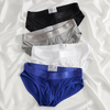 Men's Modal Briefs Seamless Underwear Breathable Mesh Daily Modal Breathable Quick Drying Briefs for Men