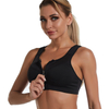 High Strength Multi Color Plus Size Custom Logo Blank Sports Tank Top Gym Wear Tank Tops Women Zipper Sport Bra