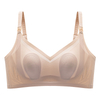 Casual Seamless Full Coverage Plus Size One-Piece Anti Sagging Ice Silk Adjustment Bra for Women