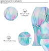 Neck Sleeve Self-Tie Shorts Set Women's Corset Top Tops for Women