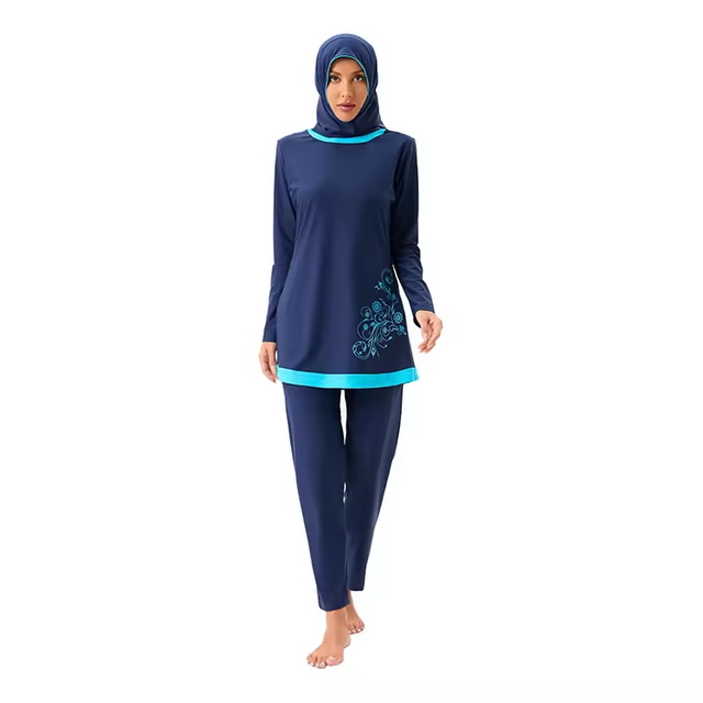 Full Skin Covered Muslim Swimsuit Muslim Women Swimsuits Two Piece Swimming Suit Muslim Swimwear